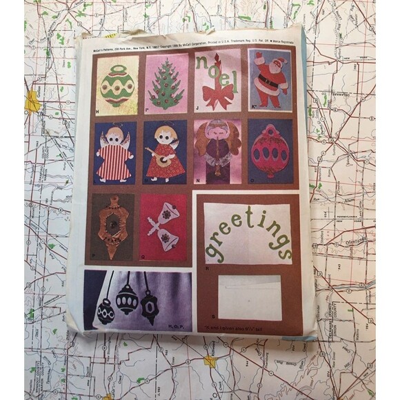 Christmas Trims sewing Pattern - Picture 2 of 2